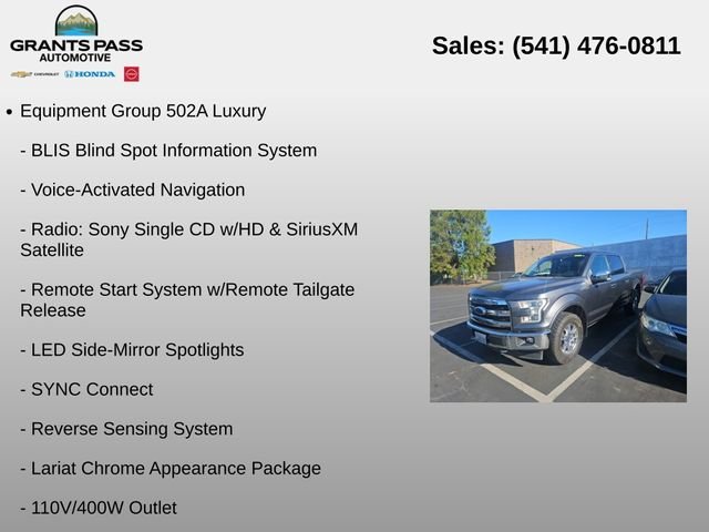 Used 2017 Gray Ford Lariat image 6