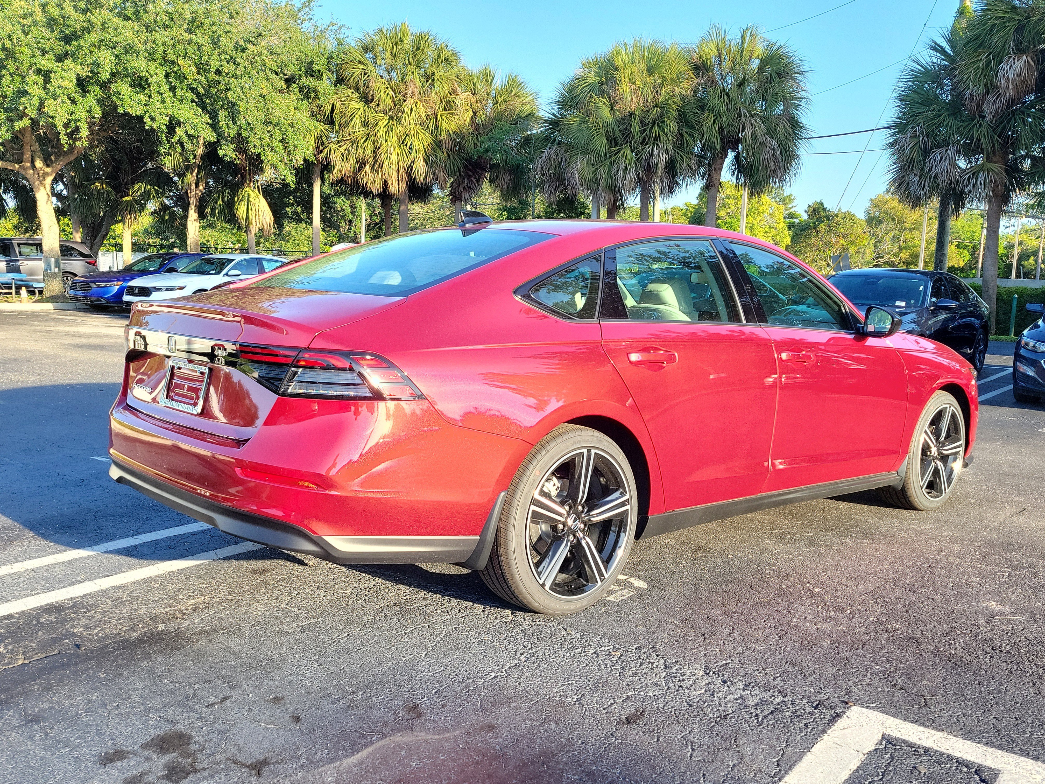 New 2026 Radiant Red Metallic Honda SE image 6