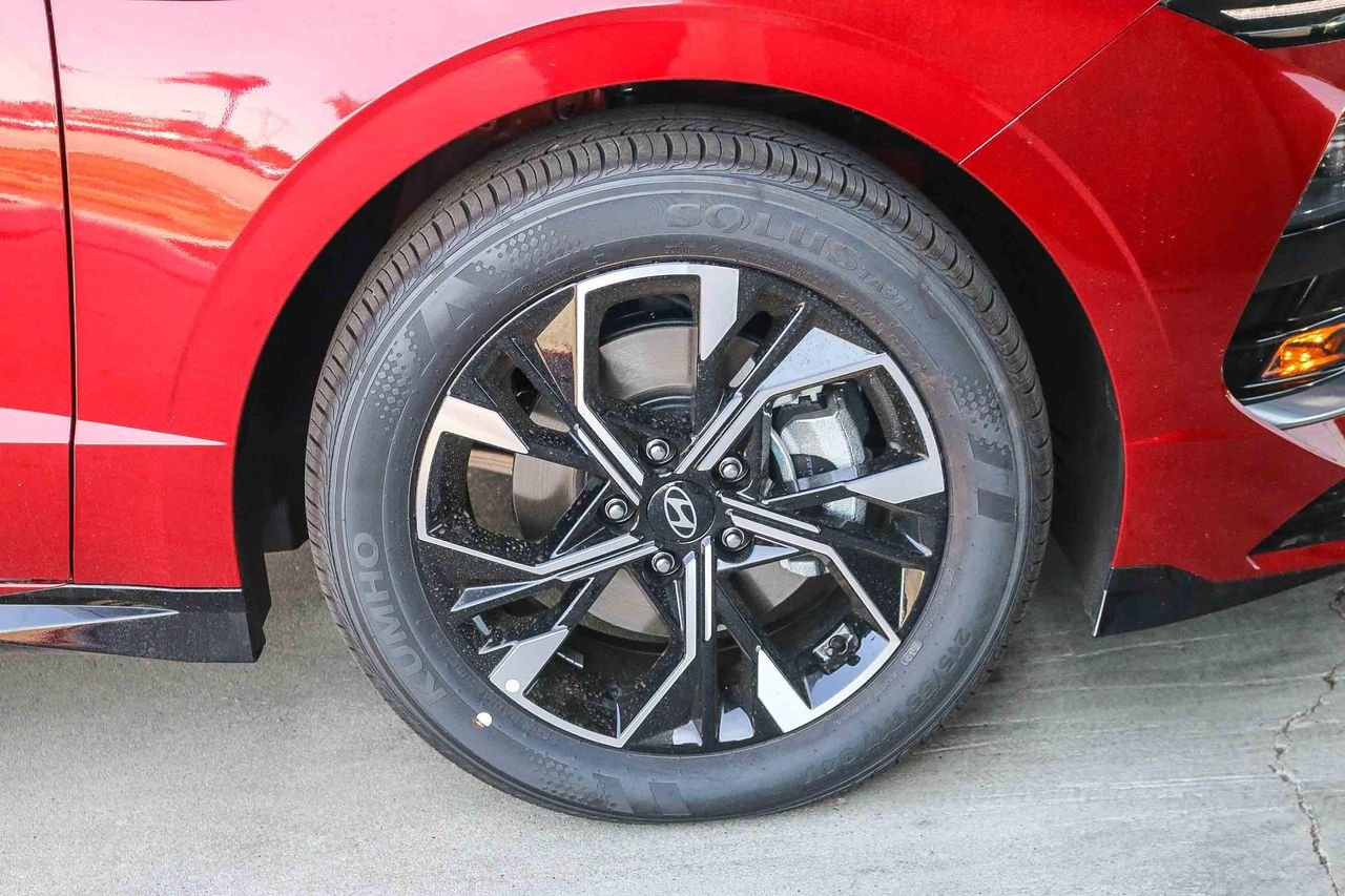 New 2025 Red Hyundai SEL image 11