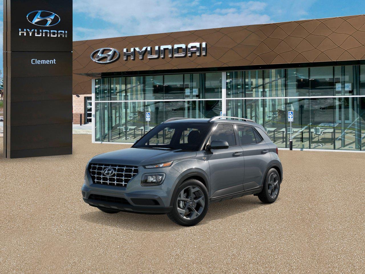 New 2026 Ecotronic Gray Hyundai SEL image 1