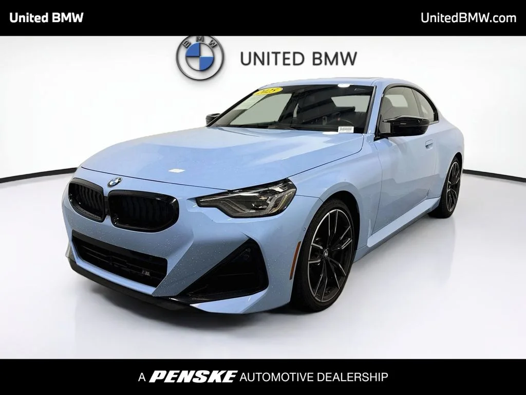 Used 2025 Zandvoort Blue BMW M240i image 1
