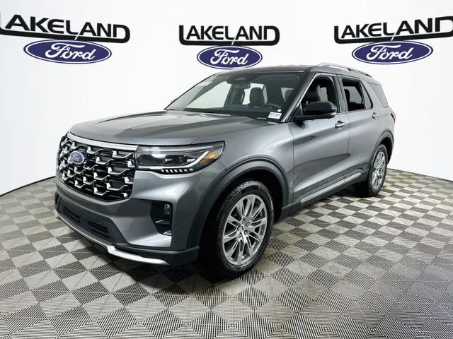 New 2026 Ford Explorer Platinum