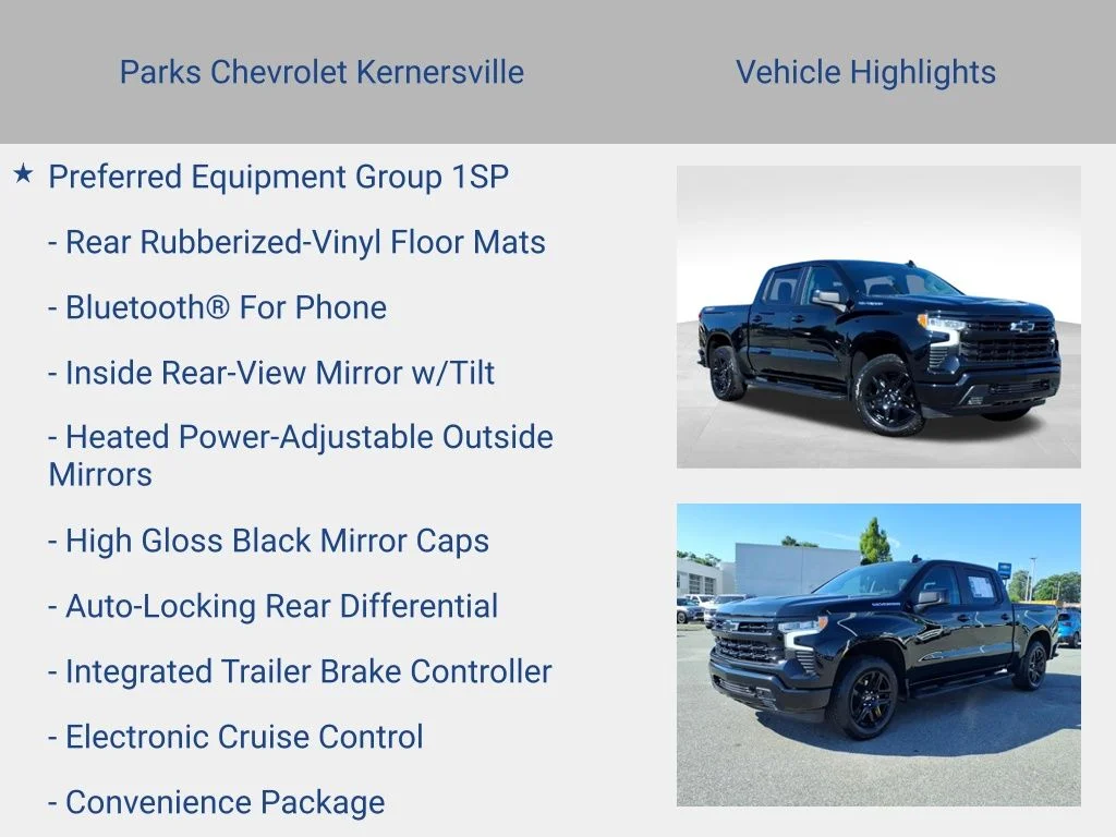 Certified Used 2025 Black Chevrolet RST image 16