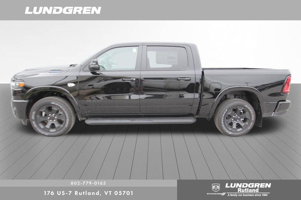 New 2026 Diamond Black Crystal Pearlcoat RAM Big Horn/Lone Star image 3