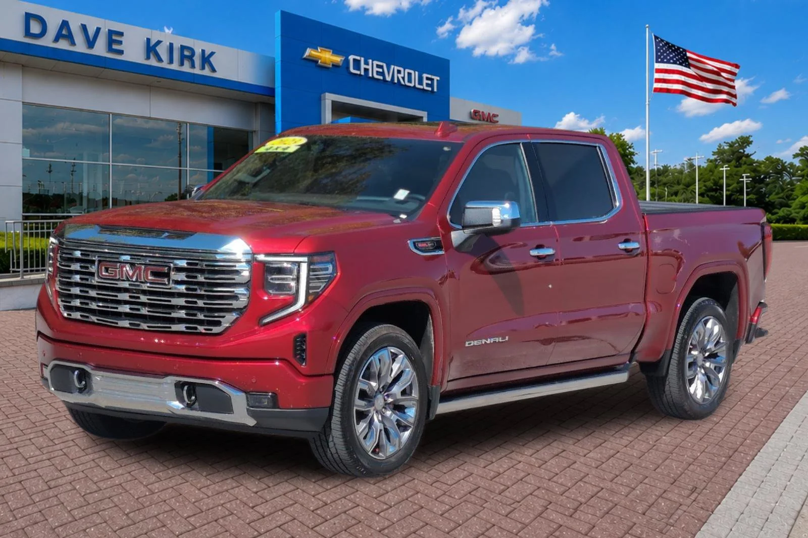 Used 2023 VOLCANIC RED TINTCOAT GMC Denali image 7