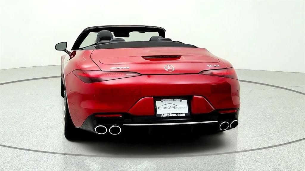 Used 2025 MANUFAKTUR Patagonia Red Metallic Mercedes-Benz AMG® SL 43 Roadster, Performance Trim Line w/ Burmester Audio image 6