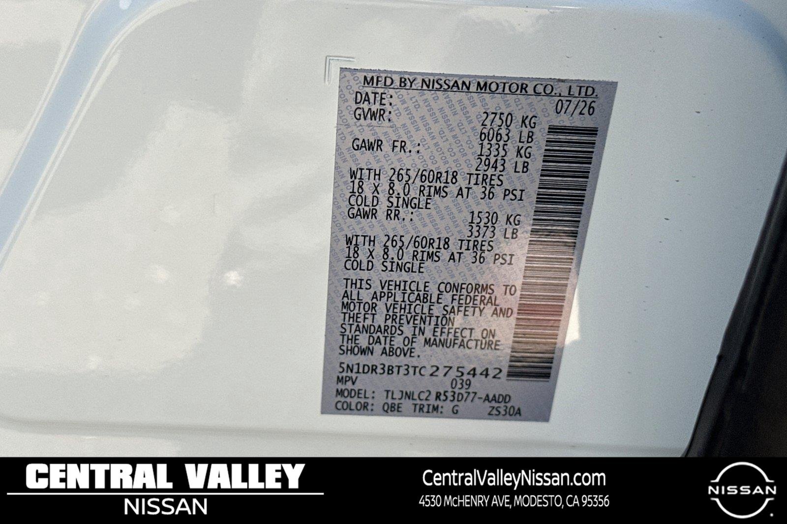 New 2026 Everest White Pearl Tricoat Nissan Rock Creek image 28