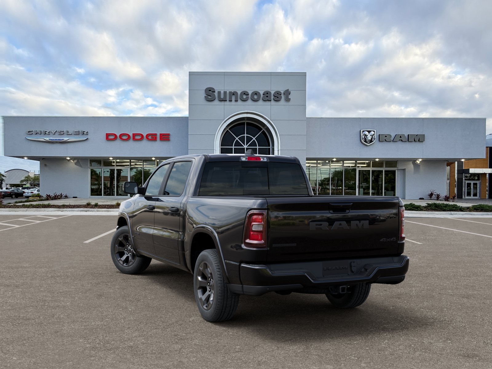 New 2026 Diamond Black Crystal Pearl-Coat Exterior Paint RAM BIG HORN image 8