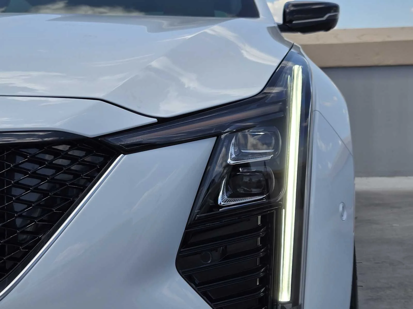 New 2026 Vibrant White Tricoat Cadillac Sport image 5
