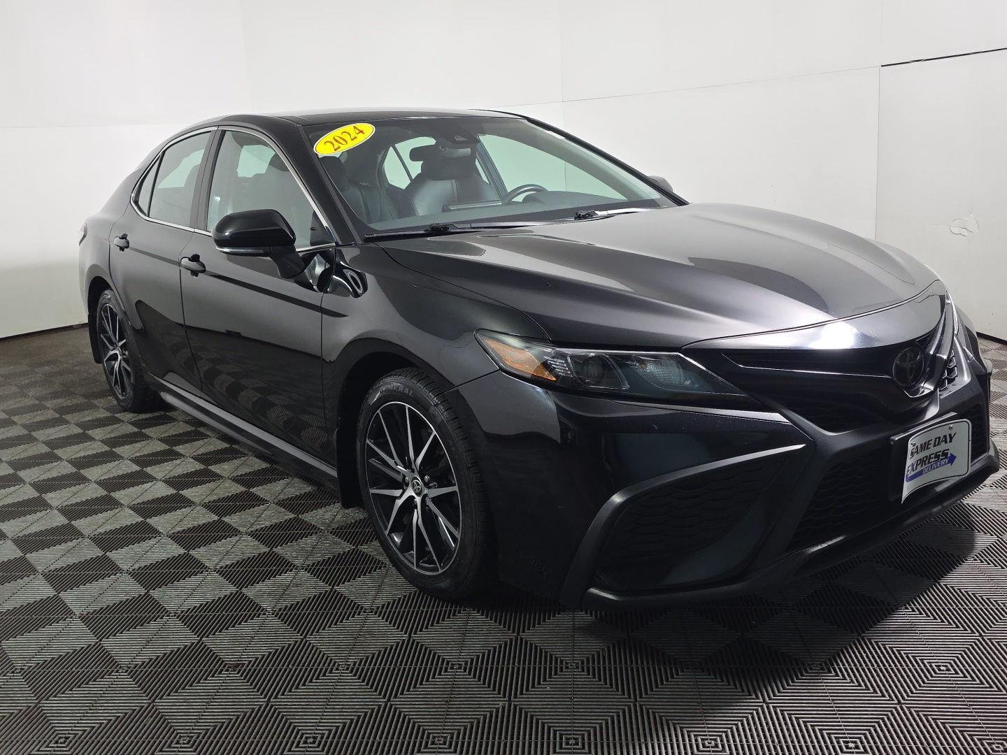 Used 2024 Midnight Black Metallic Toyota SE image 8