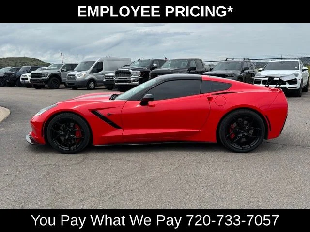 Used 2016 Red Chevrolet Stingray Z51 image 2
