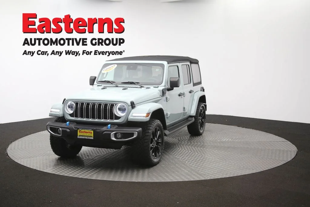Used 2024 Gray Jeep Sahara 4xe image 54