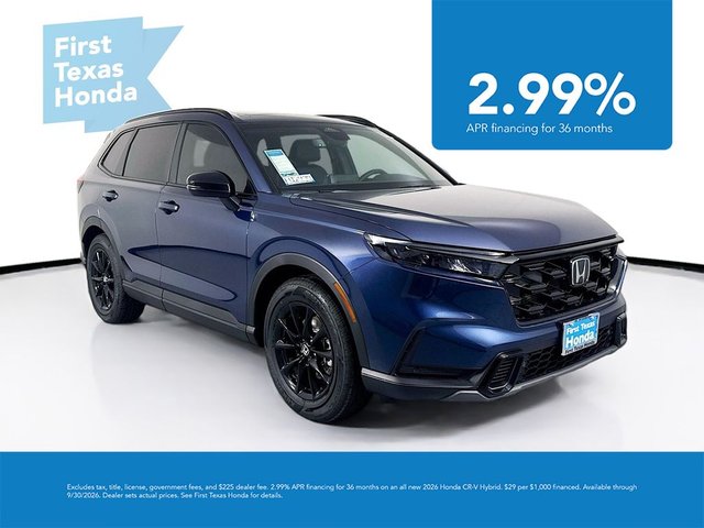 New 2026 Honda CR-V Hybrid Sport-L