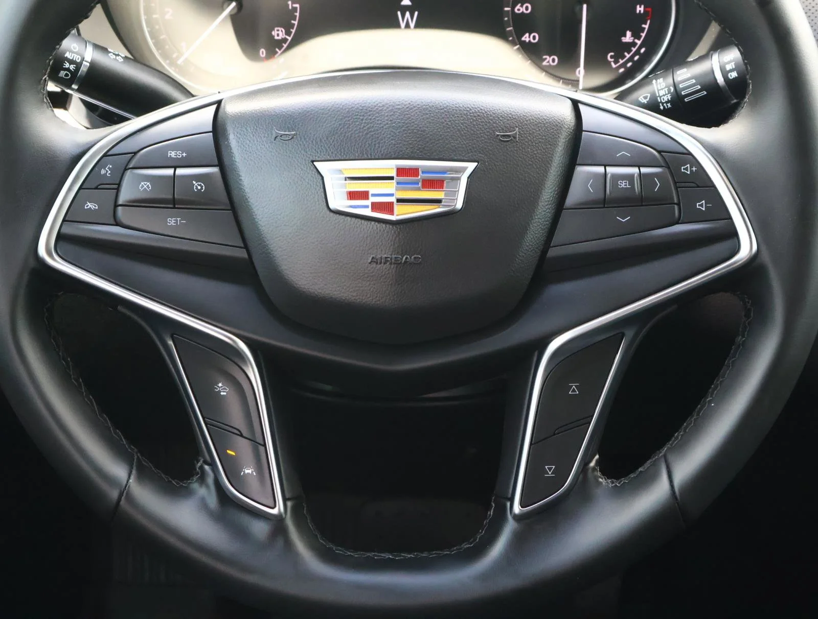 Used 2025 Stellar Black Metallic Cadillac Luxury image 12