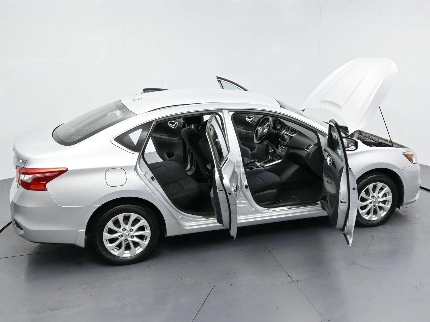 Used 2019 Brilliant Silver Metallic Nissan SV image 36