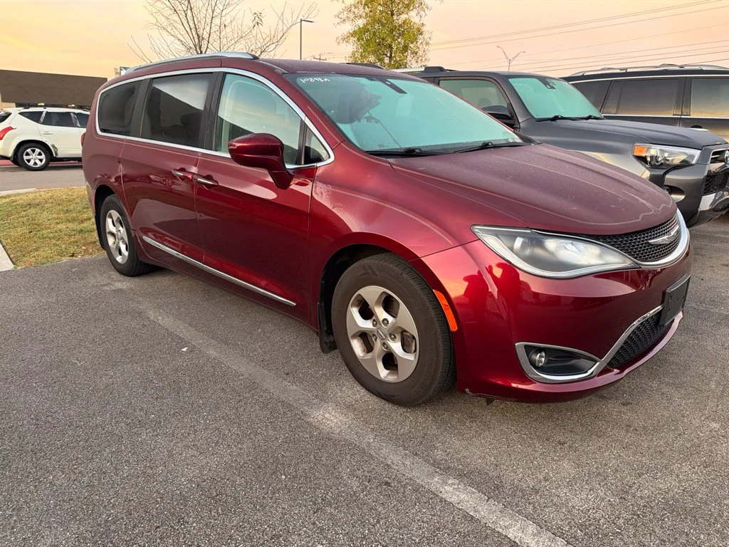 Used 2017 Velvet Red Pearlcoat Chrysler Touring L Plus image 1