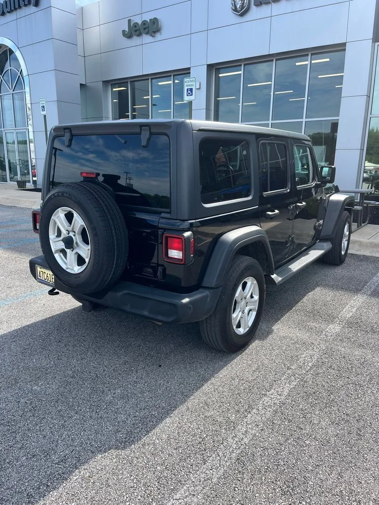 Used 2020 Black Clearcoat Jeep Unlimited Sport S image 13