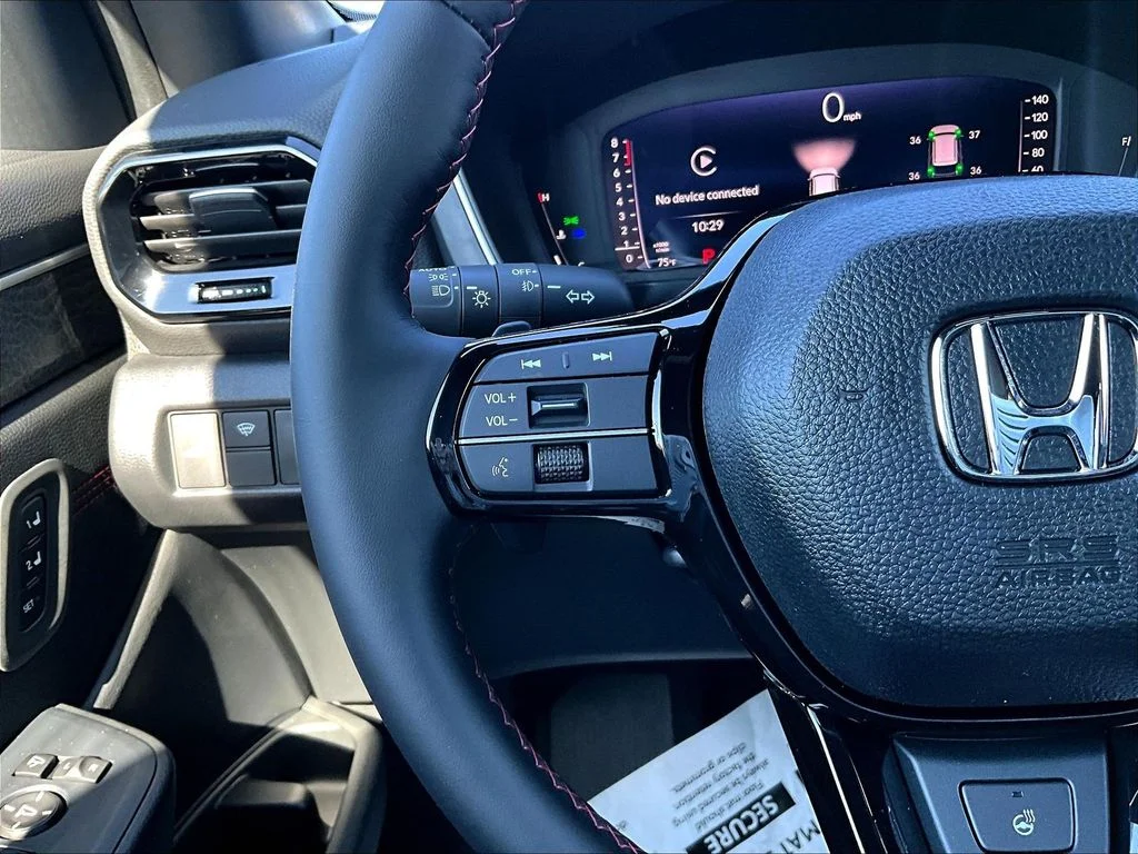 New 2026 Platinum White Pearl Honda AWD Black Edition image 12