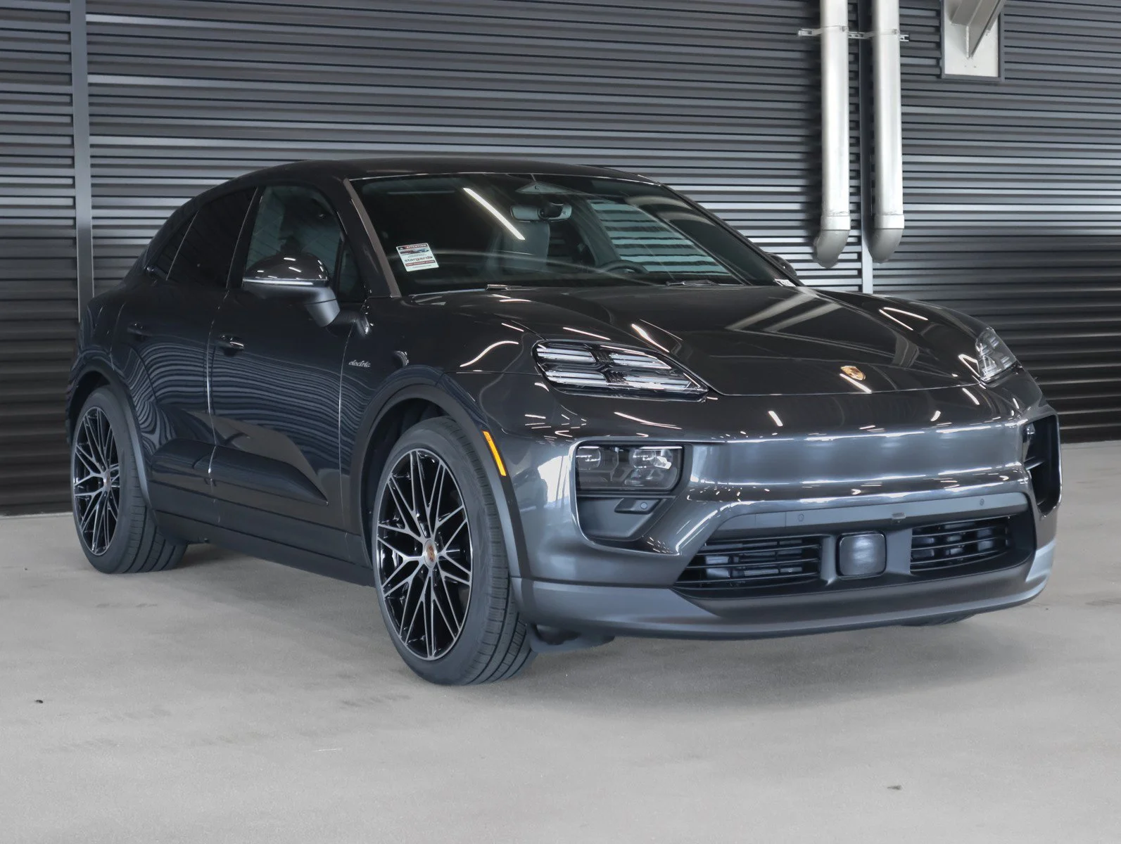 New 2026 Volcano Grey Metallic Porsche Electric image 7