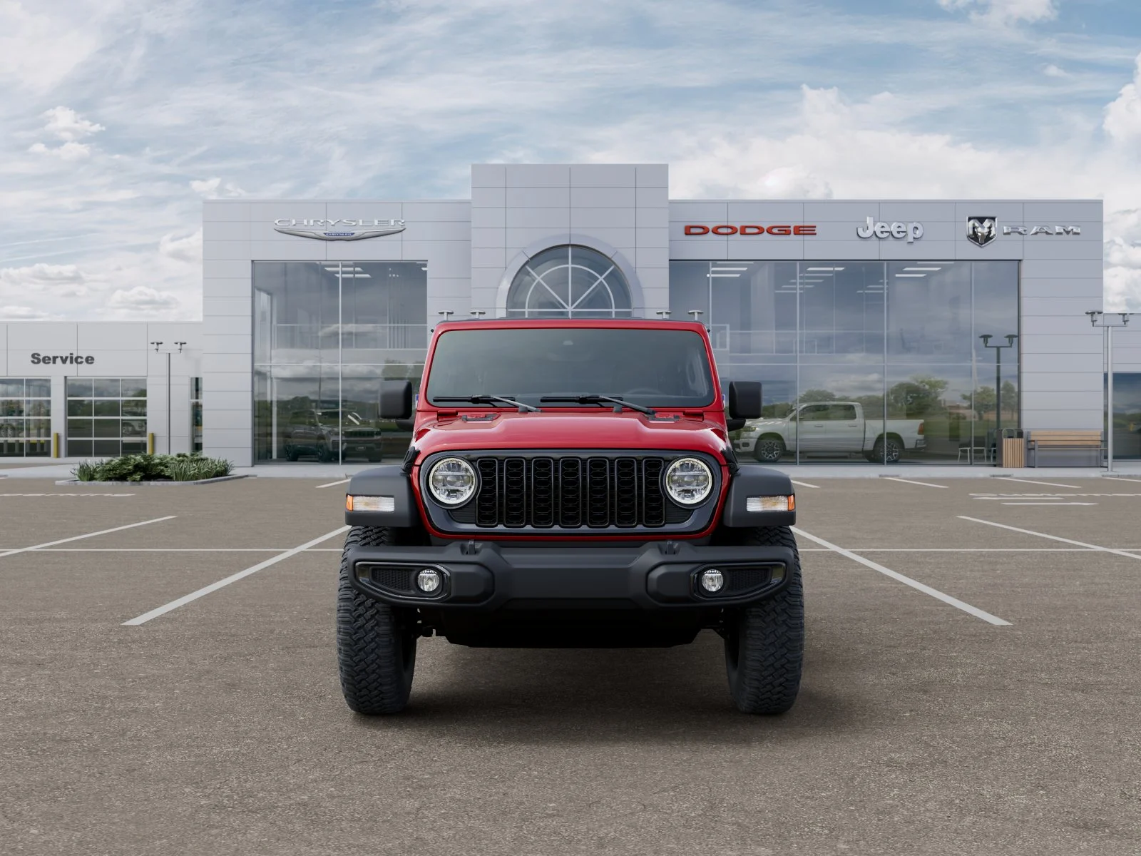 New 2026 Firecracker Red Clear-Coat Exterior Paint Jeep Willys image 32