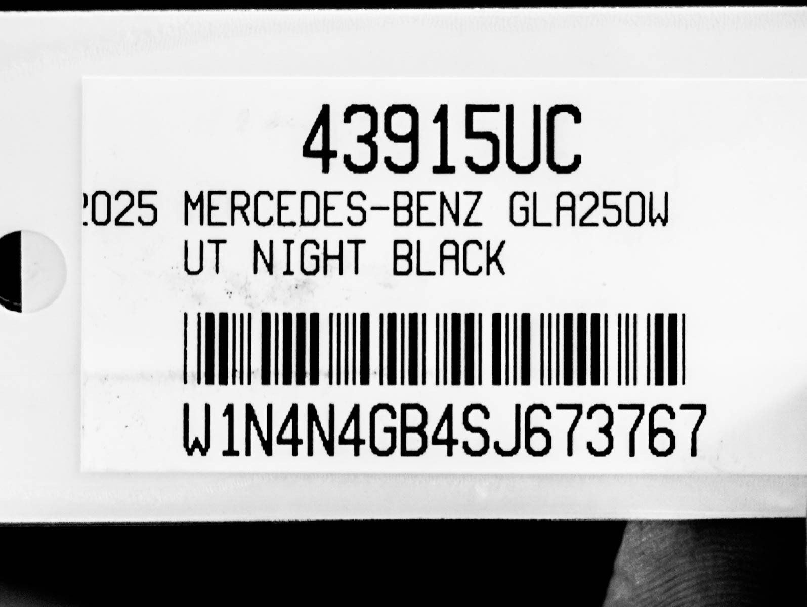 Certified Used 2025 Night Black Mercedes-Benz GLA 250 image 24
