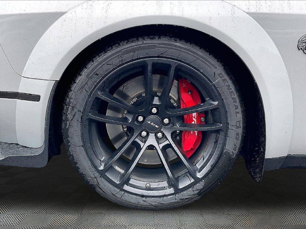 Used 2021 Triple Nickel Clearcoat Dodge SRT Hellcat Widebody image 7