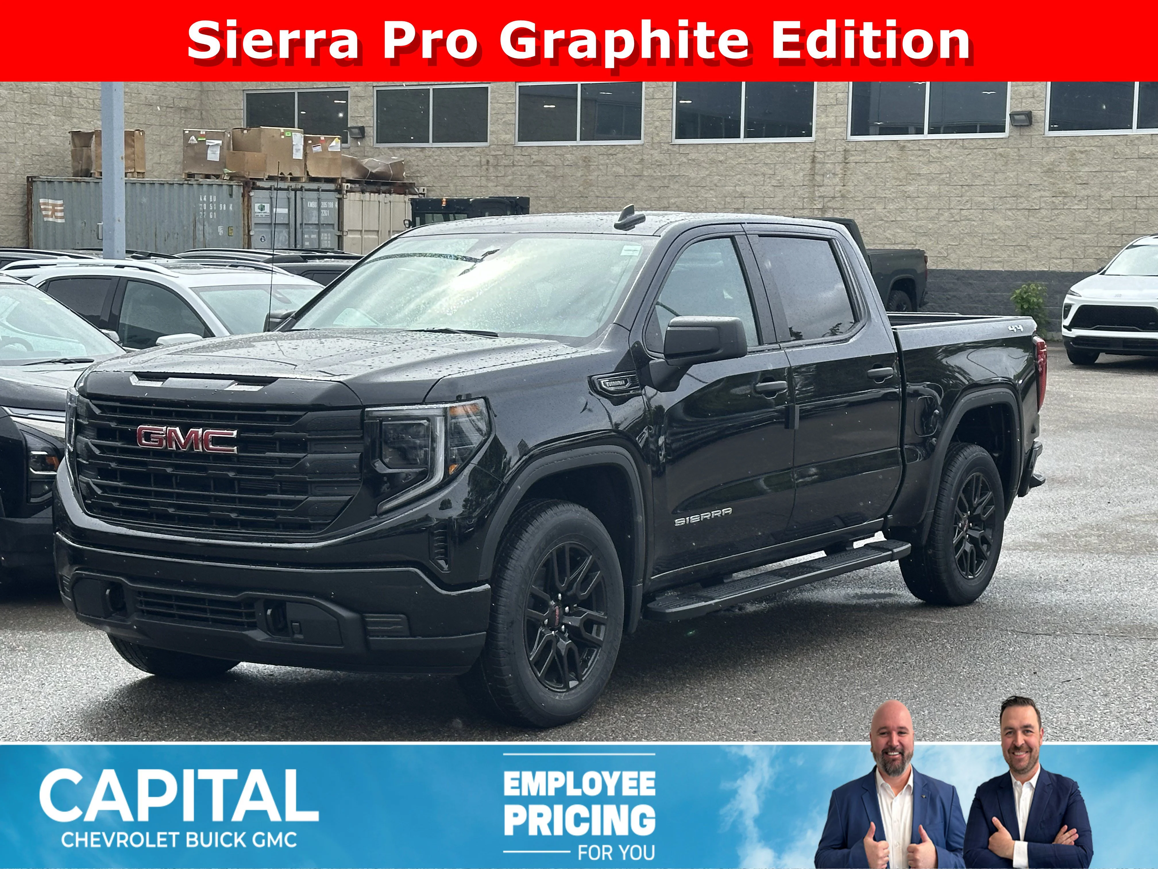 New 2026 Onyx Black GMC Pro image 1