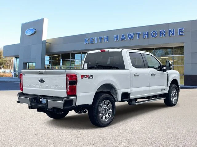 New 2026 Star White Metallic Tri-Coat Ford F-250® Lariat® image 6