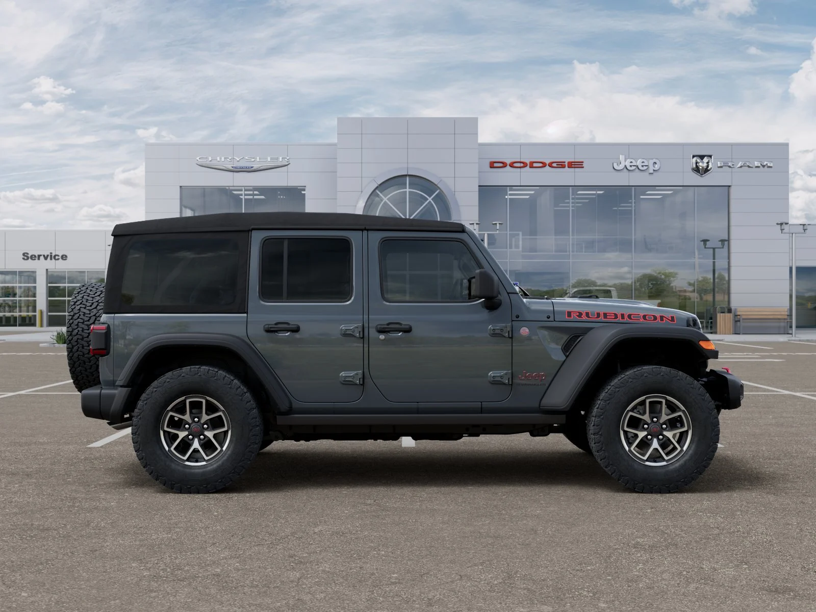 New 2025 Anvil Clear-Coat Exterior Paint Jeep Rubicon image 48