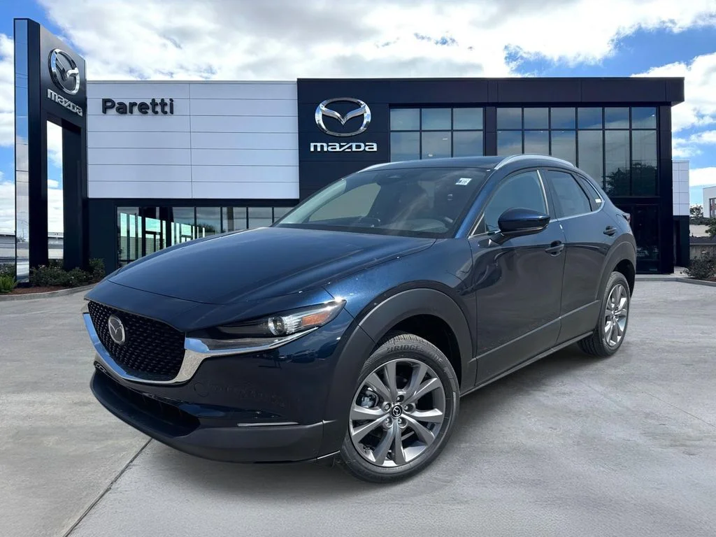 Certified Used 2025 Blue Mazda 2.5 S Preferred Package image 1