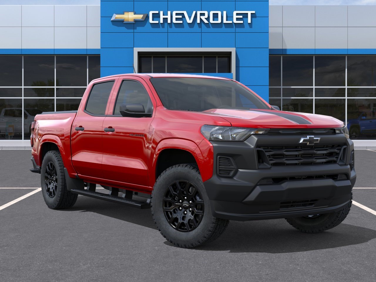New 2026 Radiant Red Tintcoat Chevrolet WT image 7
