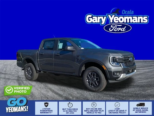 New 2026 Carbonized Gray Metallic Ford XLT image 1