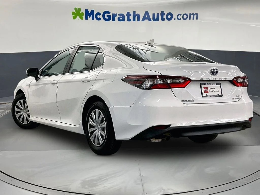 Certified Used 2023 White Toyota LE image 3