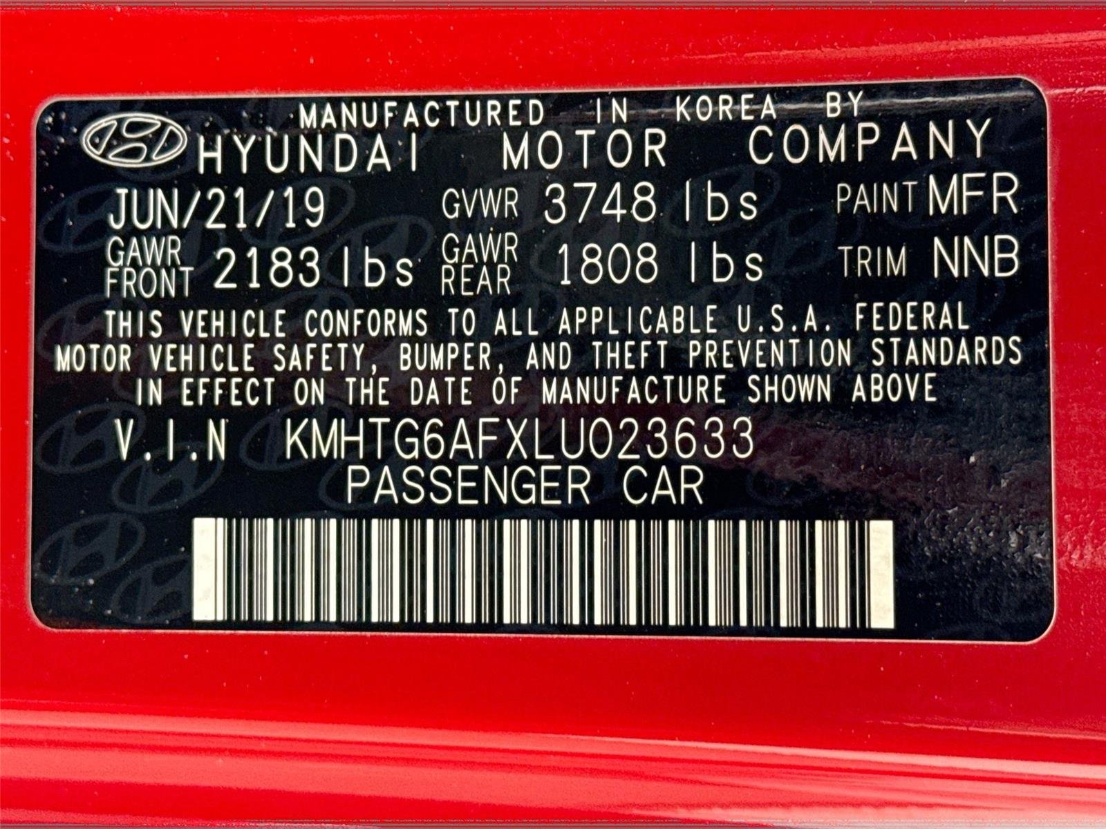 Used 2020 Racing Red Hyundai 2.0 Premium image 41