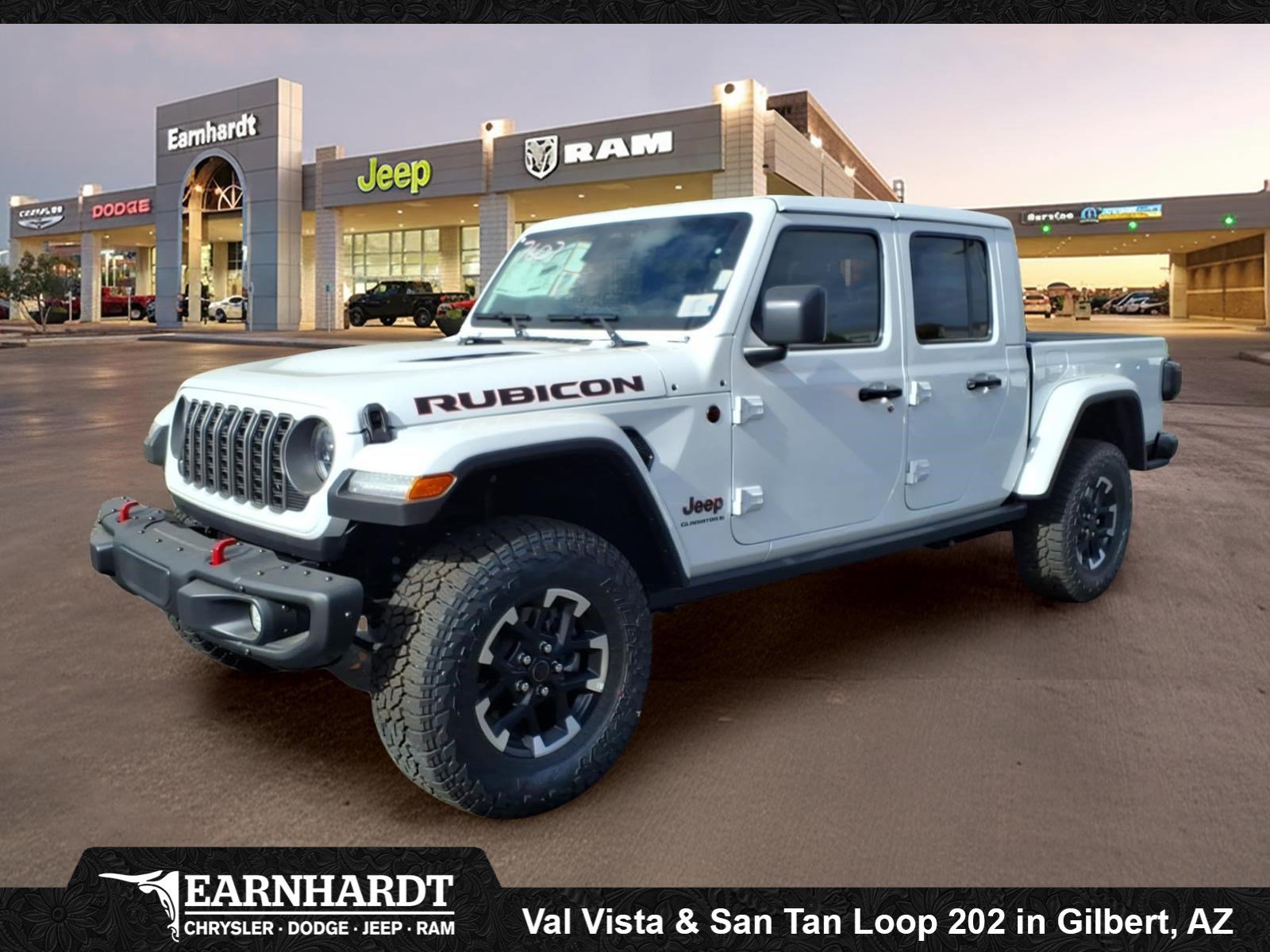 New 2026 Bright White Clearcoat Jeep Rubicon X image 1