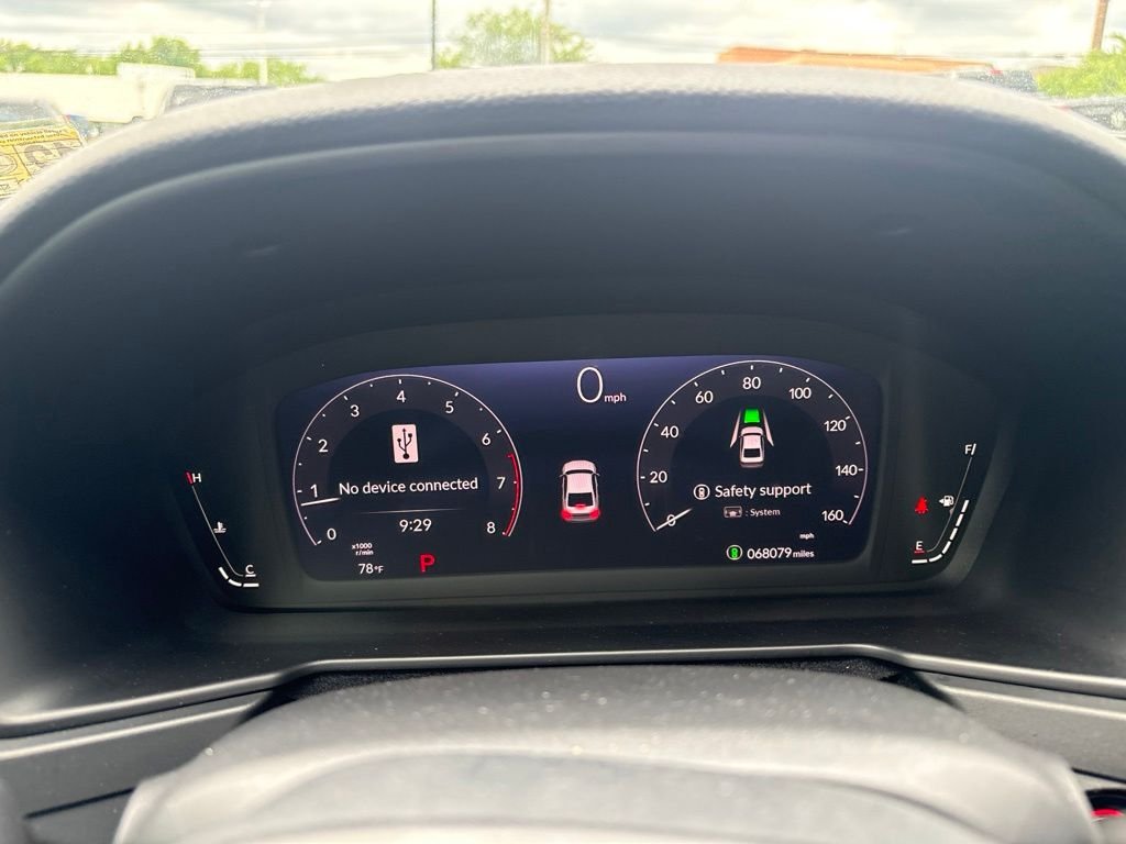 Used 2023 Black Honda EX image 6