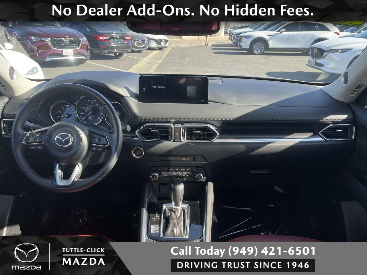 Used 2024 Polymetal Gray Metallic Mazda 2.5 S Carbon Edition image 12
