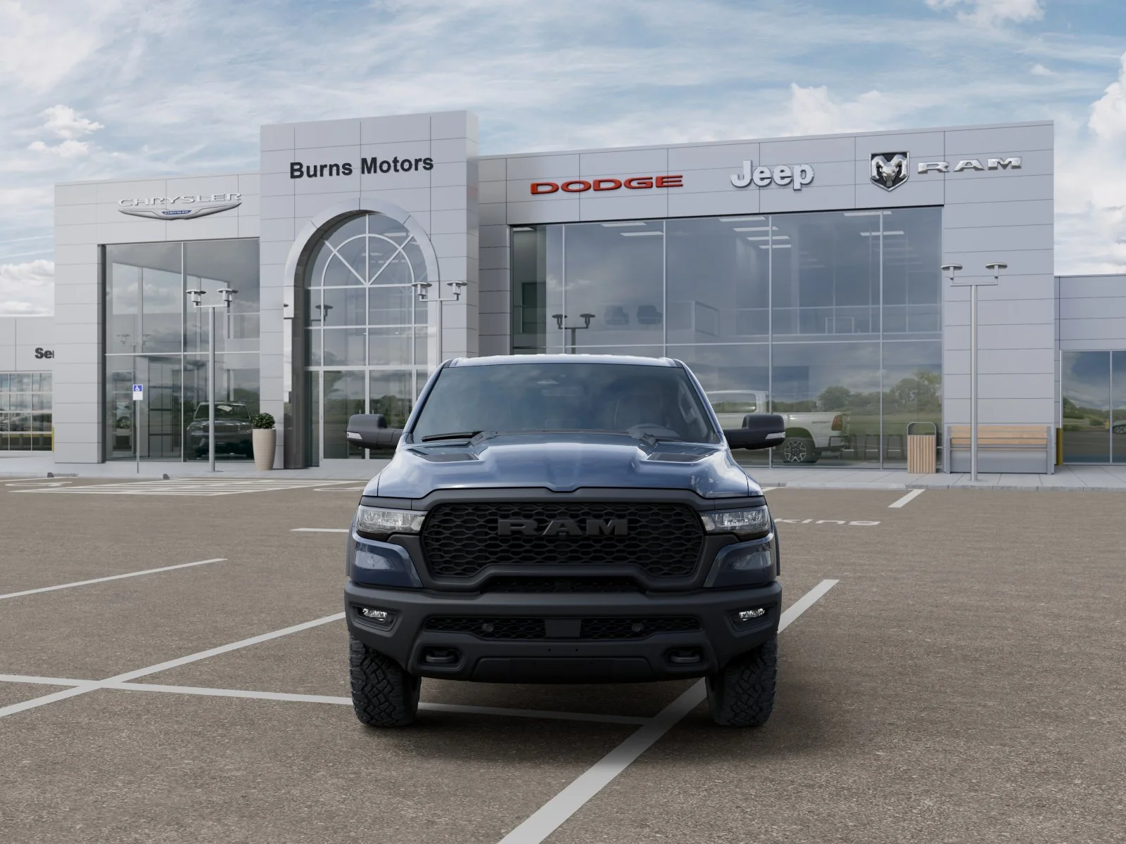 New 2026 Forged Blue Metallic Exterior Paint RAM Rebel image 32