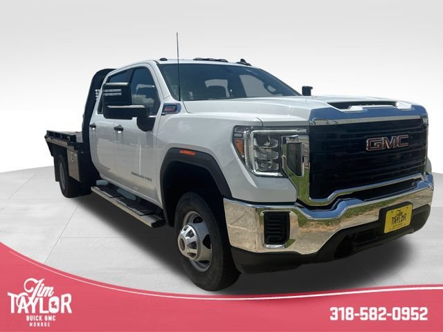 Used 2021 SUMMIT WHITE GMC 4WD Crew Cab 177" WB, 60" CA image 2