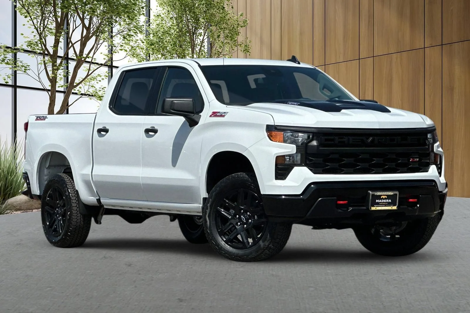 New 2026 Summit White Chevrolet Custom Trail Boss image 2