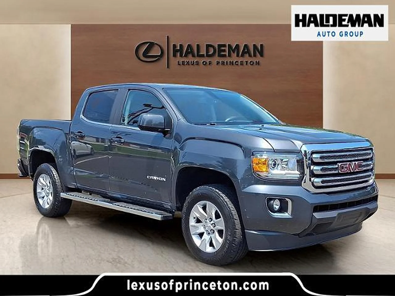 Used 2016 Cyber Gray Metallic GMC 2WD SLE image 1