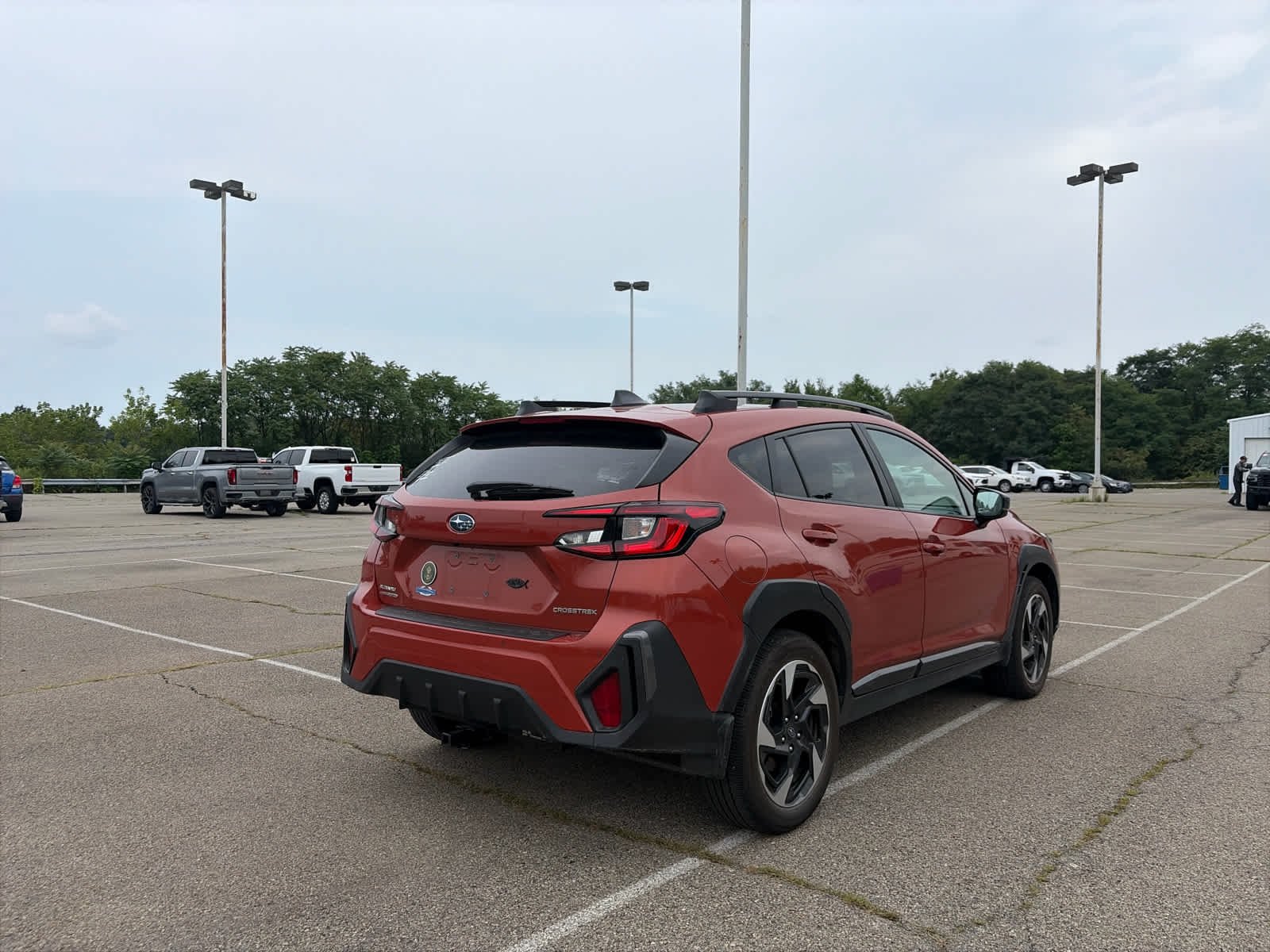 Used 2024 Orange Subaru Limited image 2