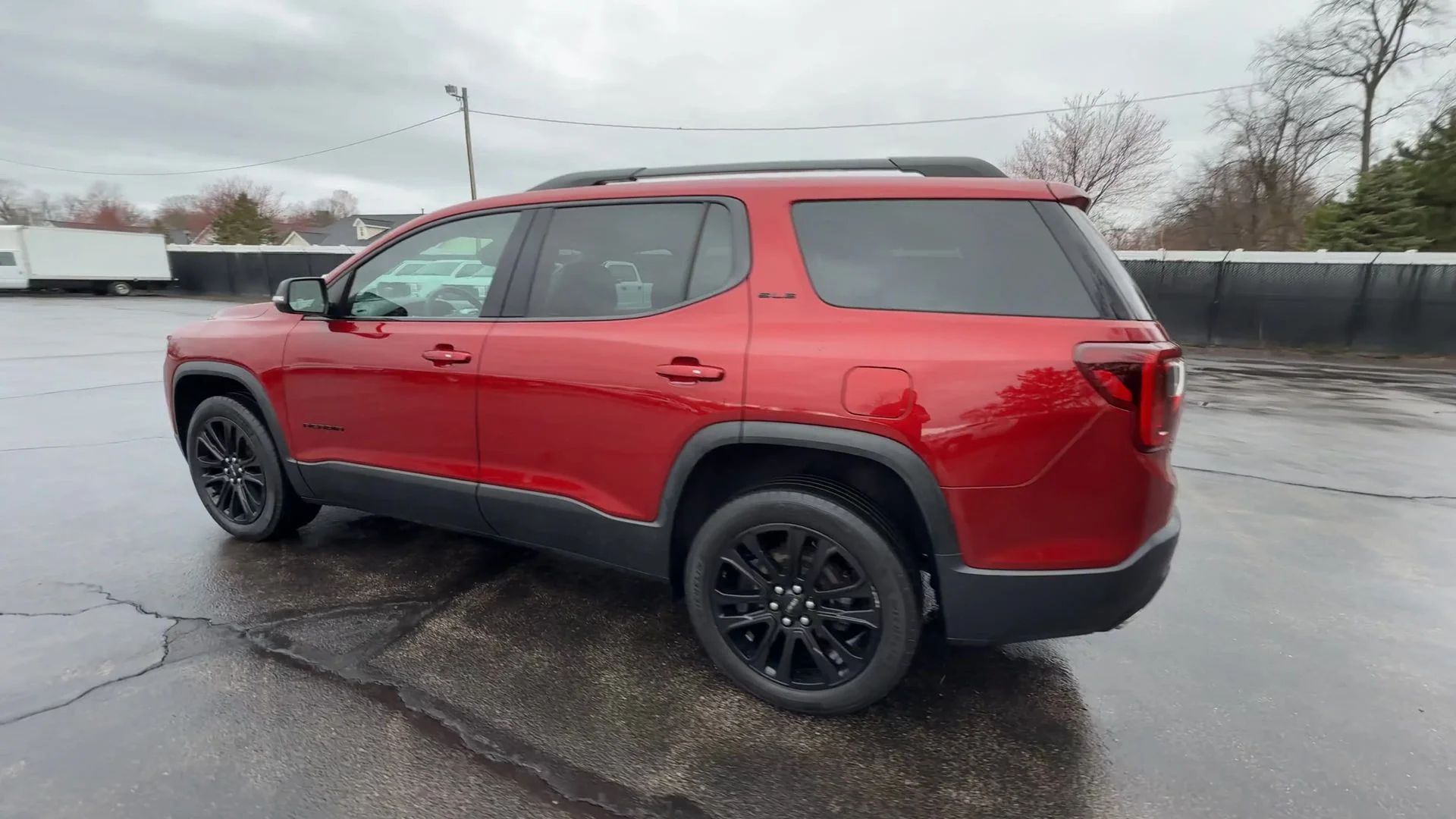 Used 2023 Volcanic Red Tintcoat GMC SLE image 6
