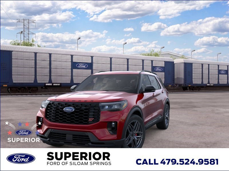 New 2026 Rapid Red Metallic Tinted Clearcoat Ford ST image 2