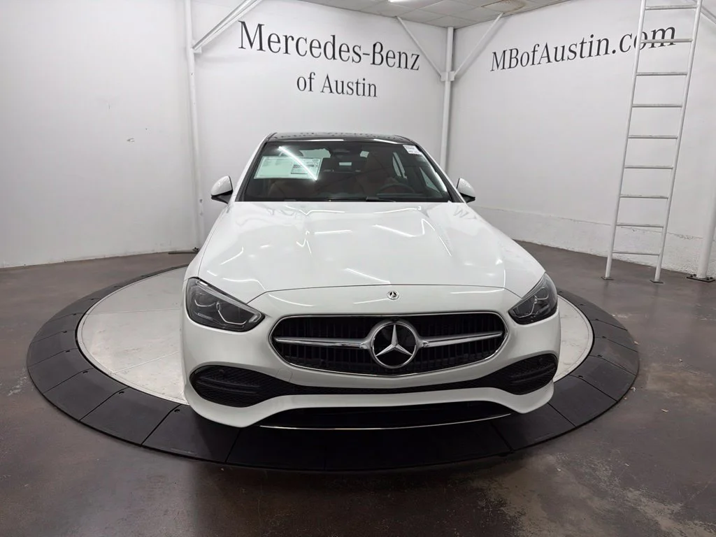 New 2027 White Mercedes-Benz C 300 image 2