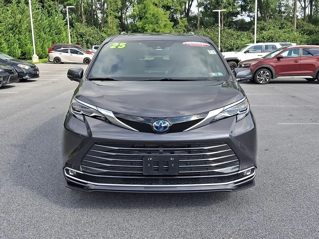 Certified Used 2025 Gray Toyota Platinum image 2