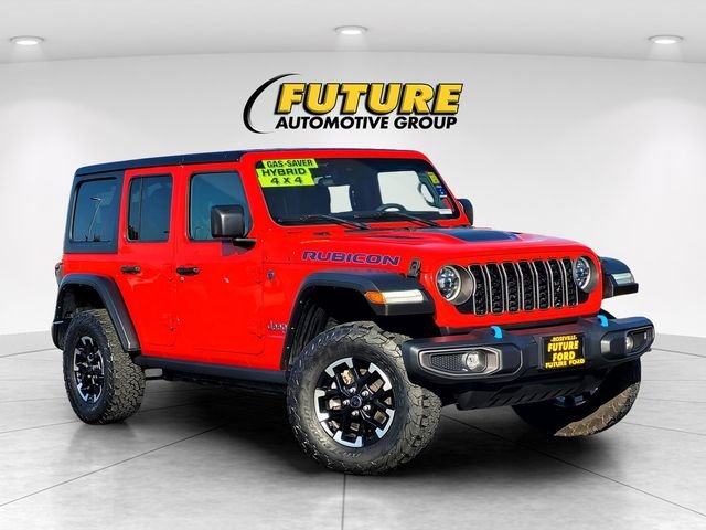 Used 2024 Red Jeep Rubicon 4xe image 1