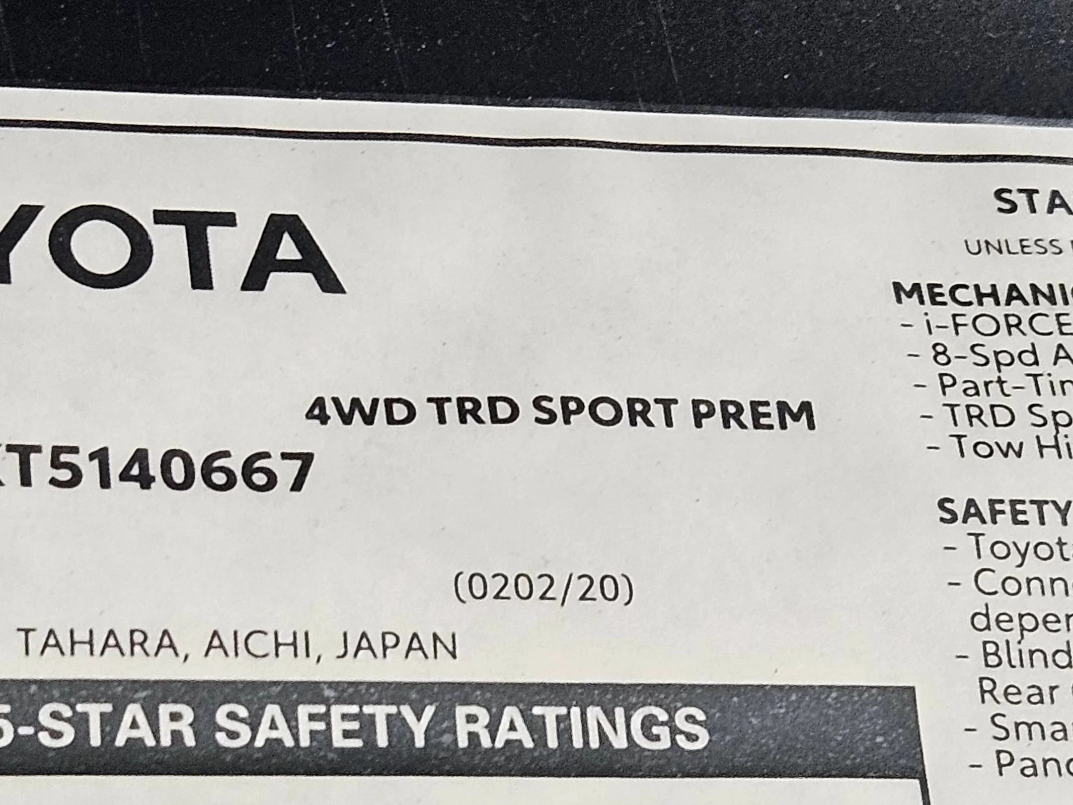 New 2026 Black Toyota TRD Sport Premium image 26