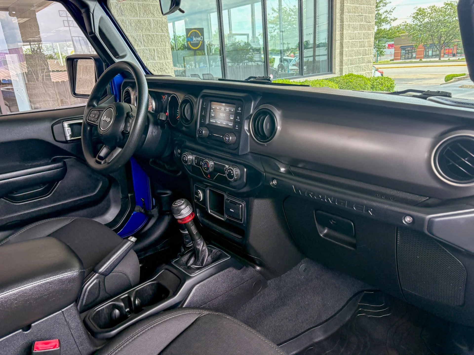 Used 2019 Blue Jeep Unlimited Sport image 26