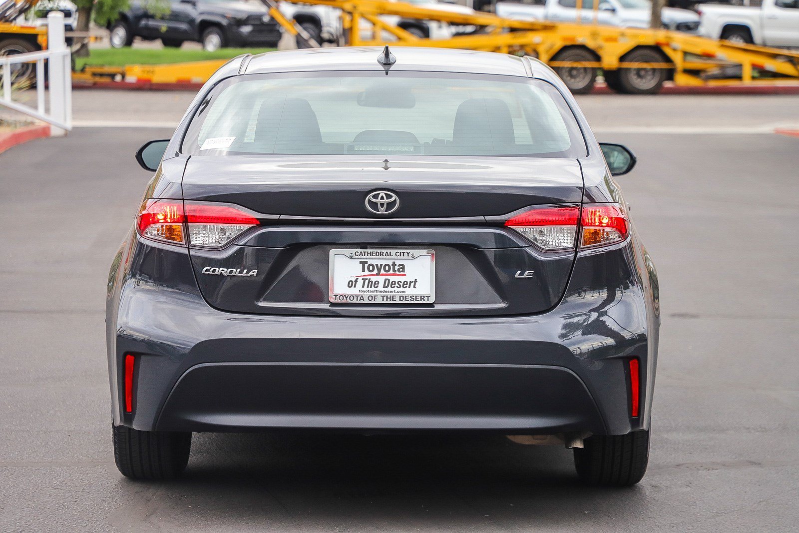 Used 2024 Underground/Midnight Black Metallic Toyota LE image 7
